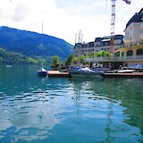 Zell am See Lake (photo by Brittany at BikeTours)