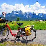 Austrian Alps (photo by Brittany at BikeTours)