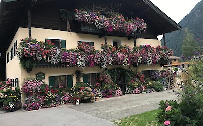 A house in Lofer near our hotel (submitted by DotK)