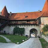 A Burghausen Castle courtyard (photo by DotK)