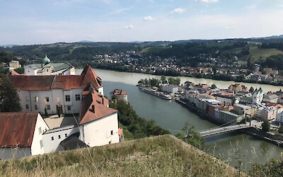 View of Passau from Veste Oberhaus (submitted by DotK)