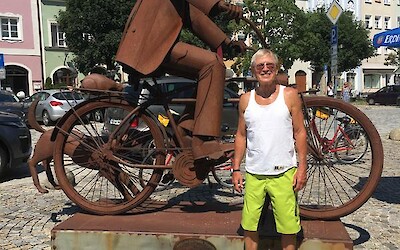 Burghausen town square. (submitted by Jim G)