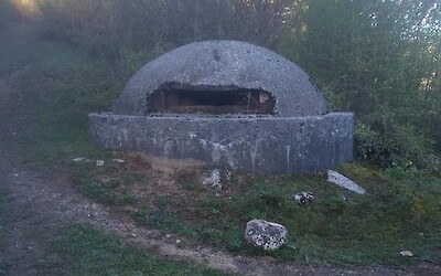 Enver Hoxha, dictator in Albania for 40+ years, built over 700,000 of these to "protect" Albania from invasion. (submitted by Bowsermania)