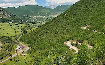 On the road to Sotir&euml; (submitted by Karen Norlin)