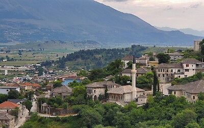 Along the road to Gjiroikastēr (submitted by Karen Norlin)