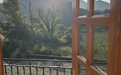 Morning sunrise from the guesthouse (submitted by Kim H.)