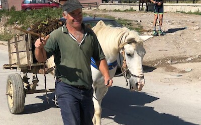 Plenty of local flavor on this trip. Albania is fascinating! (submitted by Bill P)