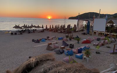 Sunset in Himare (submitted by Tom F.)
