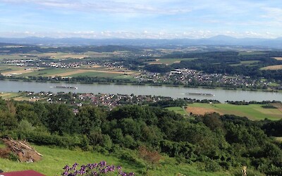 View from the Rose hotel in Maria Taferl - WOW! (submitted by chuck)