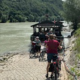 One of the ferry crossings on the Danube (photo by Gnome)