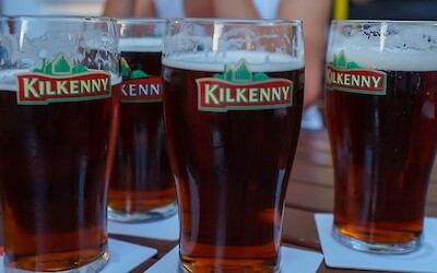 Excellent beer at the Irish Pub around the corner from our hotel in Vienna (submitted by melwood)