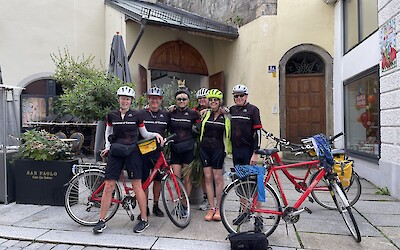 Our first day of cycling (submitted by Caroline Dewar)