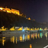 Passau is beautiful at night. (photo by Oldcoupleinlove)
