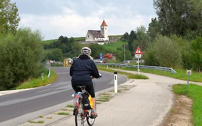 Most of the path is separate or protected from roadways (submitted by Wiederholen)