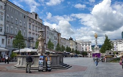 In the town of Linz, Austria (submitted by Debby Schlesinger)