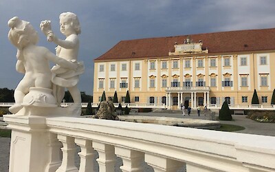 After crossing the "border" to Slovakia, the Palace of Hof was directly on the bike route with very clear directions. It's a beautiful and well-maintained facility. (submitted by Chippy)