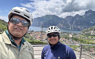 Lake Garda in background (submitted by Pankaj Mulye)