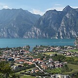 First view of Lago del Garda (photo by Richard H)