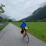 Cycling to Merano (photo by Laird)