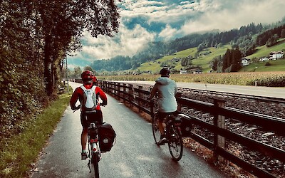 Safe cycle paths most of the way (submitted by Nicolas Roggeman)