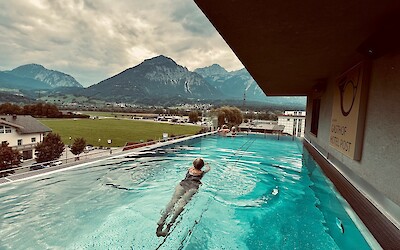 Gasthof Post Hotel Infinity pool (submitted by Nicolas Roggeman)