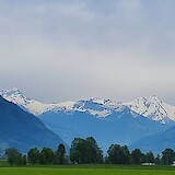 The Austrian mountains... (photo by Brenda Teal)
