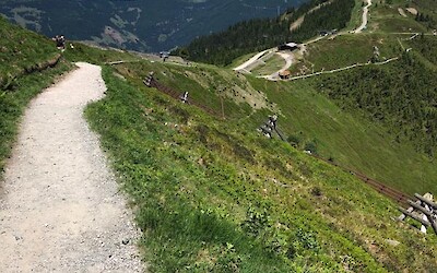 Traversing the mountain ZellamSee (submitted by Robyn)