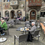 Lunch break in Stein am Rhein (photo by Joseph Tevaarwerk)