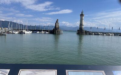 View from the lighthouse at Lindau (submitted by Ian)