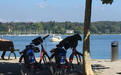 Lake Constance and a pair of great bikes! (submitted by Suse)