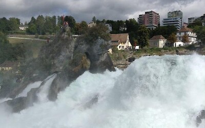 Rhein Fall . . . the boat ride to the base of the falls is a "must do." (submitted by MarcieB)