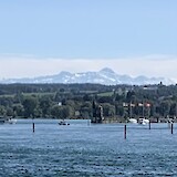 Beautiful Lake Constance with Alps in background (photo by Martha Scott)