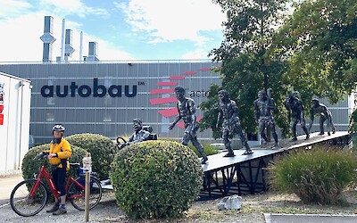 Fred thought that the electric bicycle should be the next stage in the progress of man (submitted by Ann Abeles)