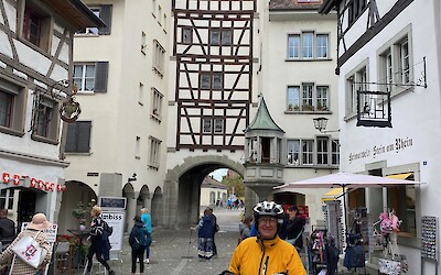 The old city gate and beautful buildings n Stein-am-Rhein (submitted by Ann Abeles)