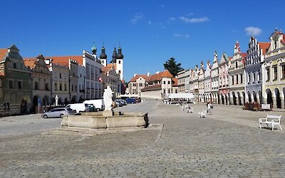 Telc town square (submitted by Stacey)