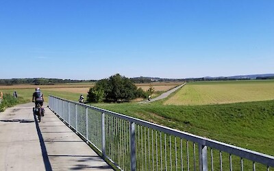 very flat between Znojmo and Mikulov (submitted by Stacey)