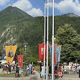 Corpus Christi Day  Ebensee am Traunsee (photo by Susan Roberts)