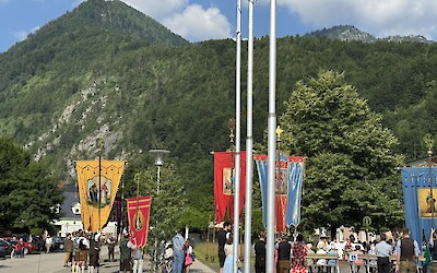 Corpus Christi Day  Ebensee am Traunsee (submitted by Susan Roberts)
