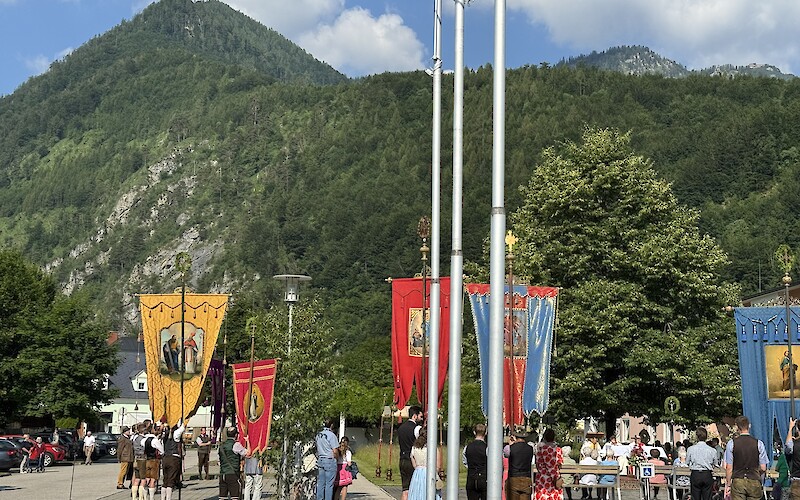 Corpus Christi Day Ebensee am Traunsee (submitted by Susan Roberts)