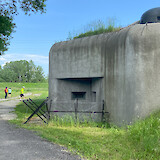 Disused military bunkers built to defend against Nazi invasion on the outskirts of Bratislava (photo by Gib Egge)