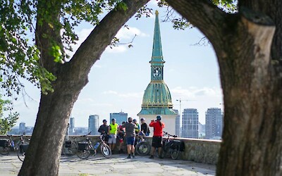 Bratislava Skyline featuring St. Martin's Cathedral (submitted by Wesley)