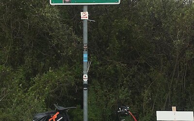 The journey begins from Vienna to Bratislava on my Bike Friday Pakit Travel Bike (submitted by Passenger2J)