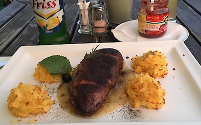 West Hajo Restaurant in Gyor. Duck Breast Steak Hungarian style was my best meal (submitted by Passenger2J)