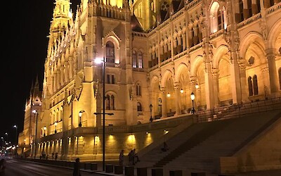 The Finish Line- Budapest Hungary. Parliament Building at Night (submitted by Passenger2J)
