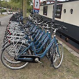 Boat and bikes (photo by Judy Shor)