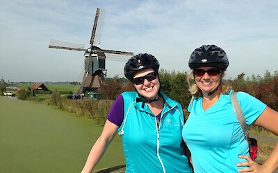 The Netherlands look shockingly just like what you imagine - lush greens, canals, windmills. Accompanied on this trip by my best friend and traveling companion, Kelly. (submitted by Natalie123)