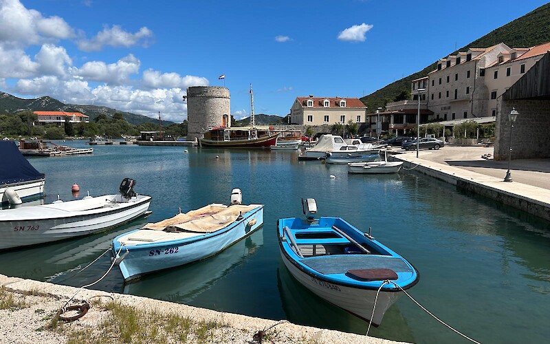 Little Ston-the hotel is on this harbour. Delightful spot. (submitted by Andrew Lindsay)