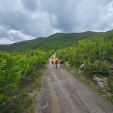 Cycle track along the old railway line to Ravno, Bosnia (photo by Andrew Lindsay)