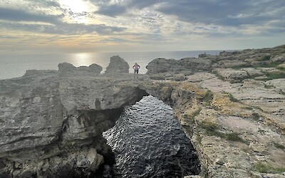 Tyulenovo sea arch (submitted by Michael Hallowell)