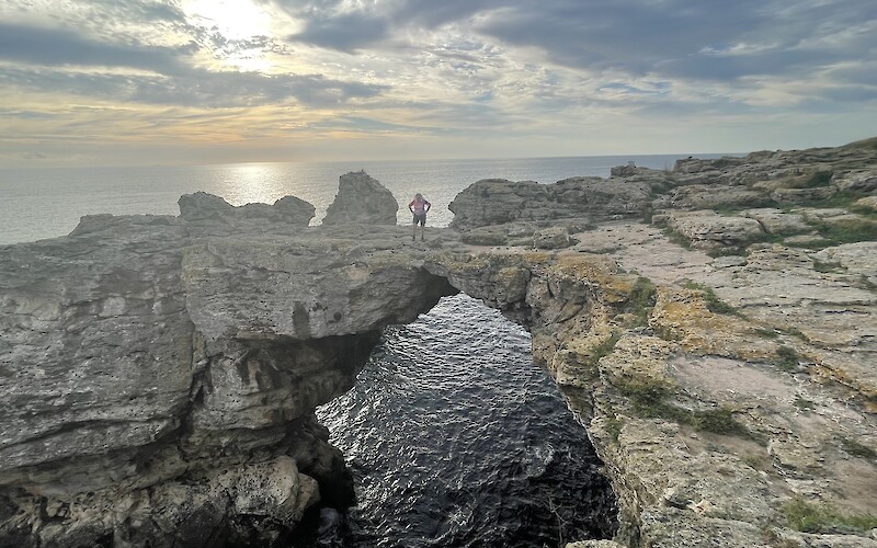 Tyulenovo sea arch (submitted by Michael Hallowell)